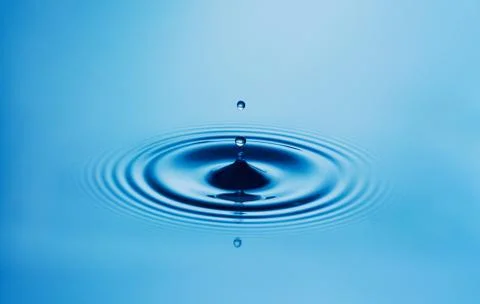 Water drop Foto stock
