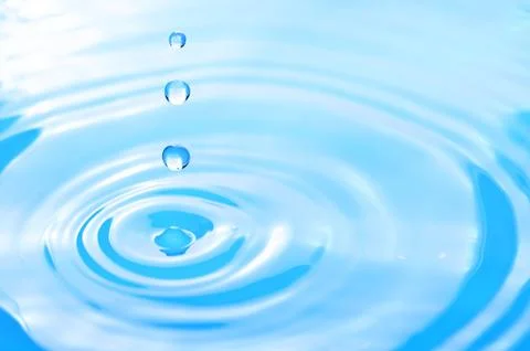 Water drop Foto stock