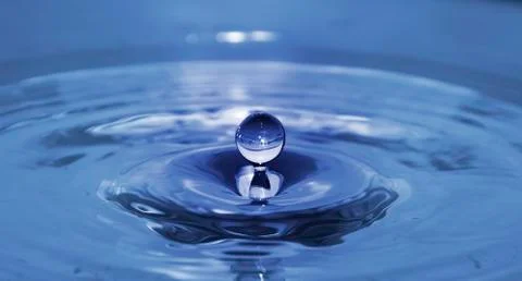 Water drop Foto stock