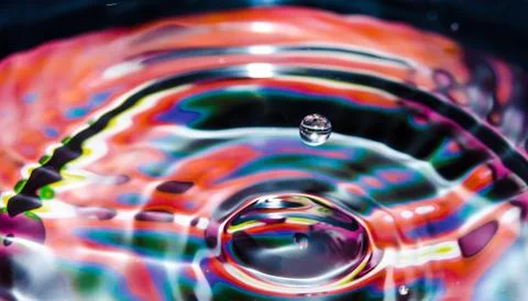 Water drop Foto stock
