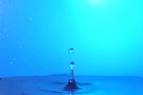 Water drop Foto stock