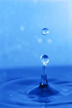 Water drop Foto stock