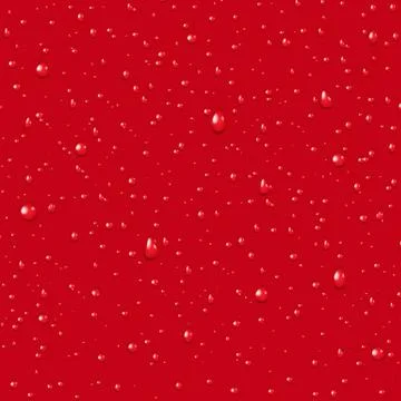 Water Drop With Red Background Stock Illustration