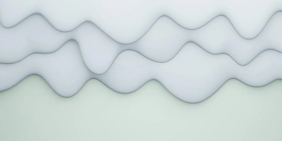 Water drop shape curve background Alternately several layers of pastel colo.. 库存插图
