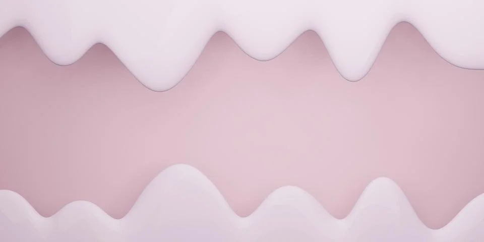 Water drop shape curve background Alternately several layers of pastel colo.. 库存插图