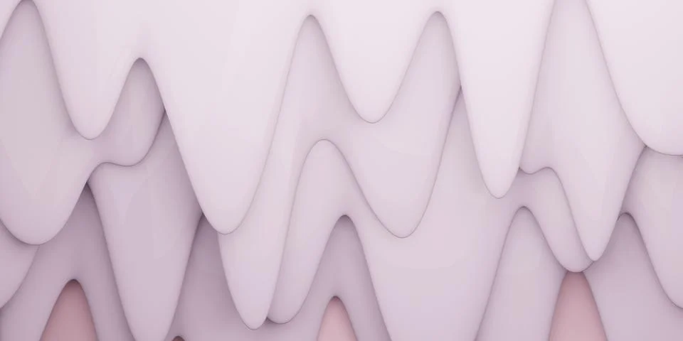 Water drop shape curve background Alternately several layers of pastel colo.. 库存插图