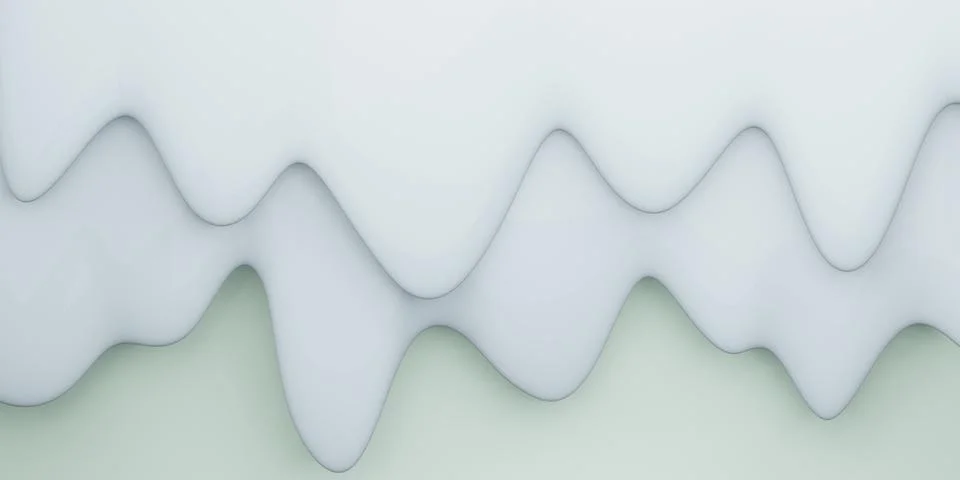 Water drop shape curve background Alternately several layers of pastel colo.. 库存插图