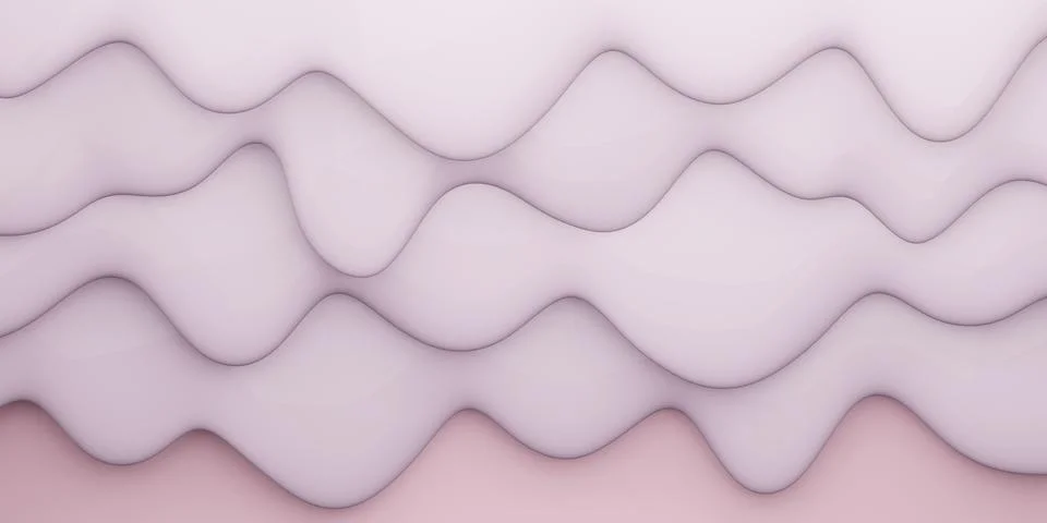 Water drop shape curve background Alternately several layers of pastel colo.. Stock Illustration