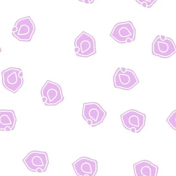 Water drop on shield glyph vector seamless pattern Stock Illustration