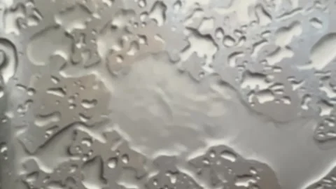 Water drop slow motion abstract painting Stock Footage 245745750