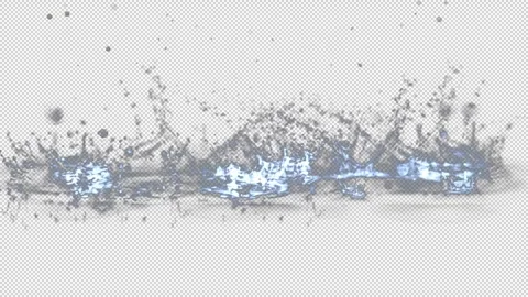 Water drop in slow motion Stock Footage 245940354