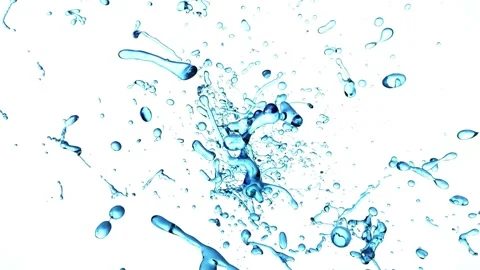 Water drop, slow motion, purity Stock Footage 314987112