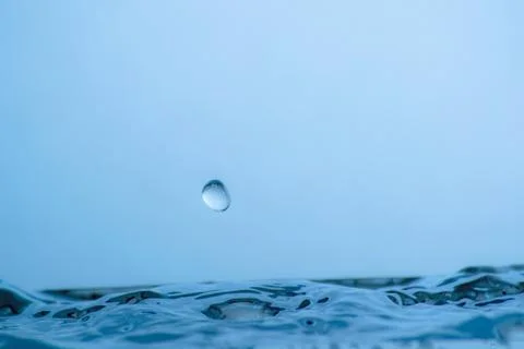 Water drop splash Stock Photos