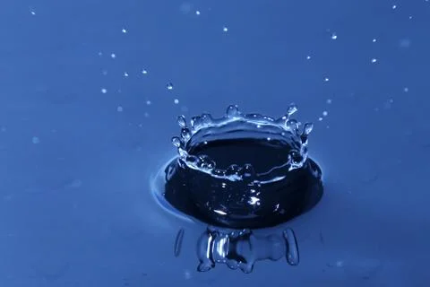 Water Drop Splash Stock Photos