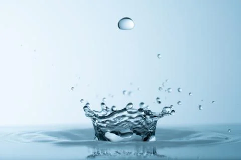 Water Drop Splash Stock Photos