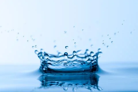 Water Drop Splash Stock Photos