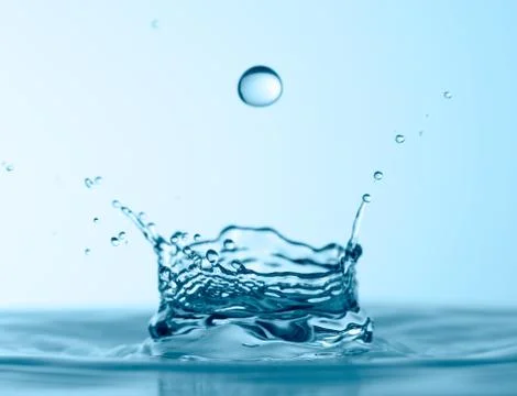 Water Drop Splash Stock Photos