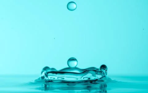 Water Drop Splash Stock Photos