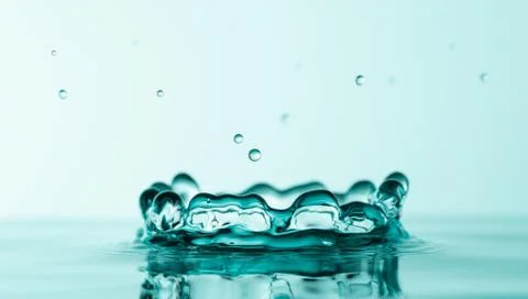 Water Drop Splash Stock Photos