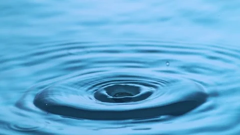 Water Drop Splash in Slow Motion Video stock 83835926