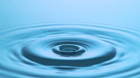 Water Drop Splash in Slow Motion | Stock Video | Pond5