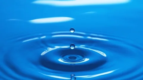 Water Drop Splash in Slow Motion Video stock 83842950