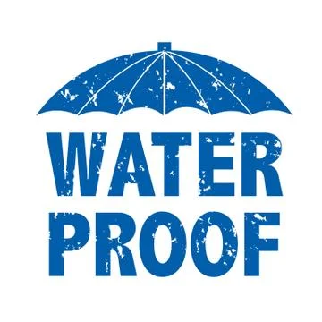 Water Drop Text Stock Illustration