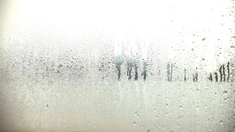 Water Drop through Ship Window Видео 85176085