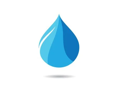 Water drop vector icon Stock Illustration