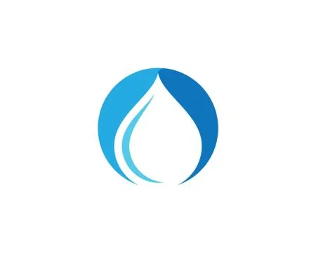 Water drop vector icon Stock Illustration