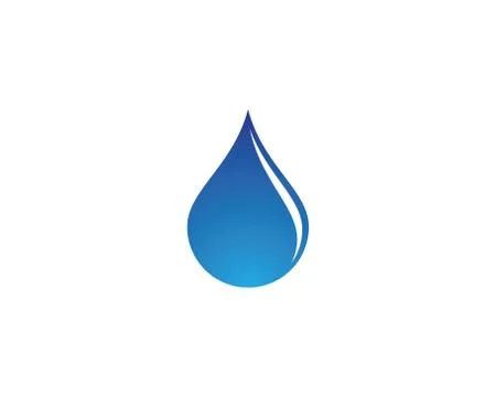 Water drop vector icon Stock Illustration