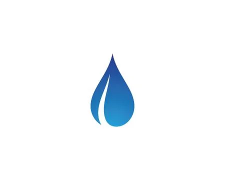 Water drop vector icon Stock Illustration