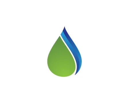 Water drop vector icon illustration 库存插图