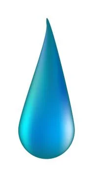 Water drop vector symbol icon design. illustration isolated on white backgrou Stock Illustration