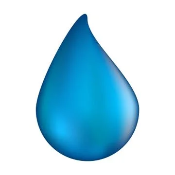 Water drop vector symbol icon design. illustration isolated on white backgrou Stock Illustration