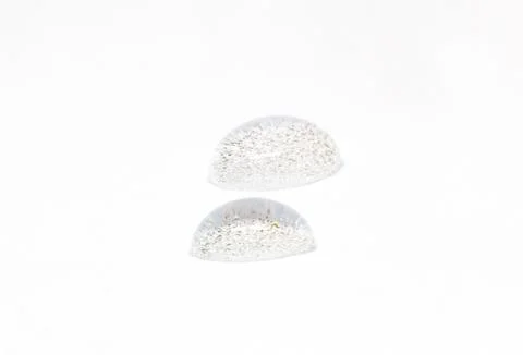 Water drop white background. Stock Photos