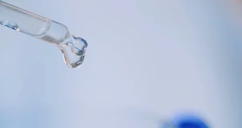 Water Droper - Falling Water Drop. Stock Footage 127528548