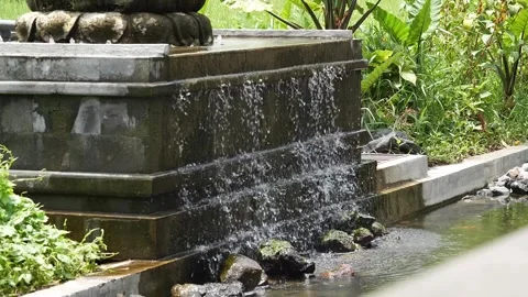 Water droping from statue 15 Stock Footage 260180878