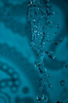Water droplets on an abstract background Stock Photos