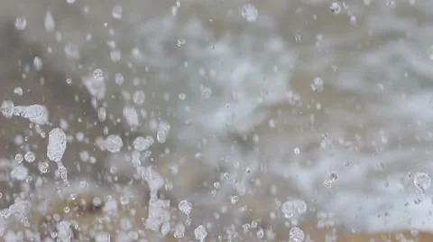 Water droplets against grey background 库存影片 49489833