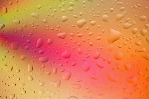 Water droplets background Stock Photos