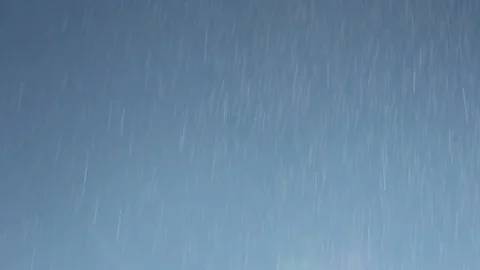 Water droplets on blue sky Stock Footage 77759677
