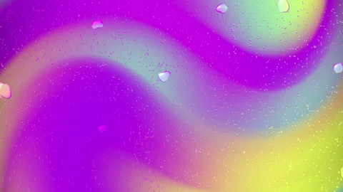 Water droplets on a colorful background. Stock Footage 308808227