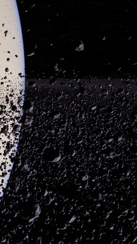 Water droplets create patterns on a dark surface at night Stock Footage 339778524