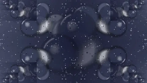 Water Droplets on Dark Surface with Bubbles. Stock-Footage 329930135