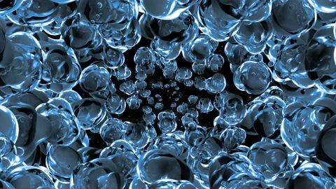 Water droplets fall slowly. Background. 스톡 동영상 162954438