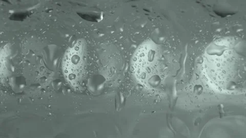 Water-Droplets-Glass-Surface Stock Footage 321450090