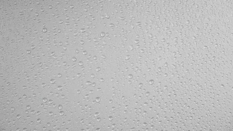 Water droplets on gray background Stock Footage 173673398