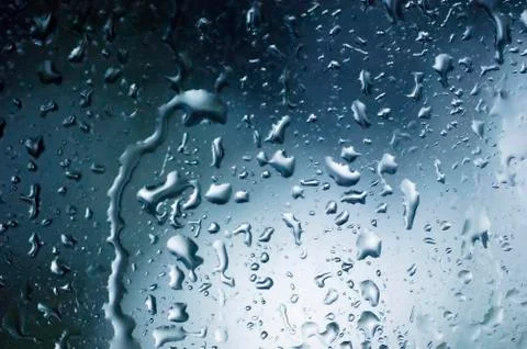 Water droplets Foto stock