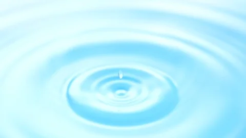 Water droplets (slow motion) Stock Footage 101358780